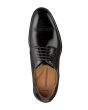 Johnston & Murphy Black Leather Oxford Bradford Cap Toe Dress Shoe 