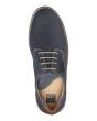 Johnston & Murphy Leather McGuffey Plain Toe Navy Shoe