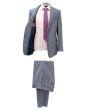 Hollywood Suit Blue Pinstripe Modern Fit Suit