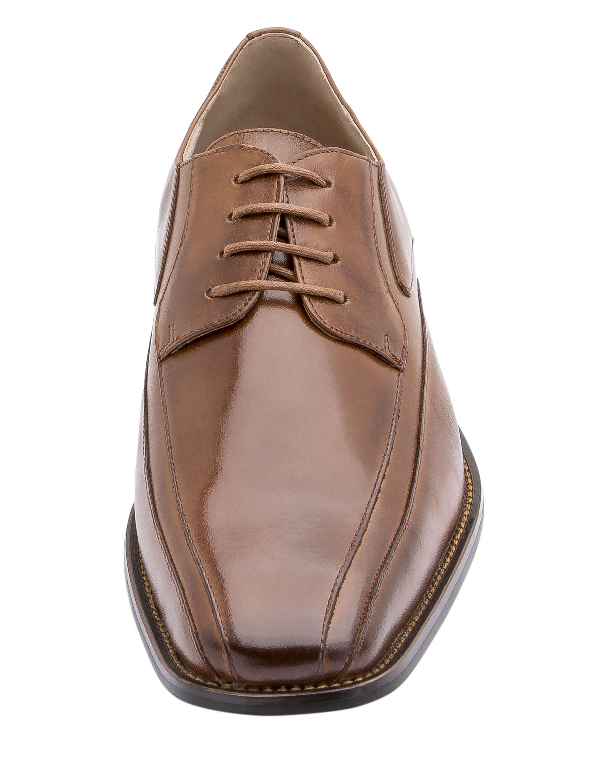 Stacy Adams Men's Barstow Oxford Cognac Leather Shoes 24982-221 
