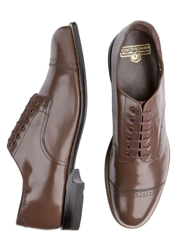 Stacy adams madison cap toe oxford on sale