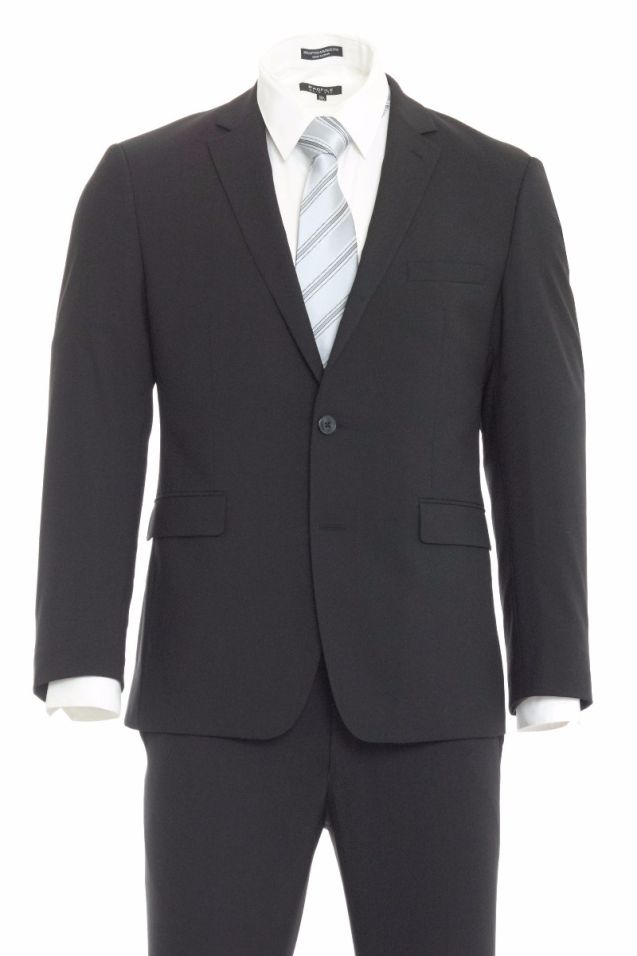 Vince Camuto Wool Solid Slim Fit Suit