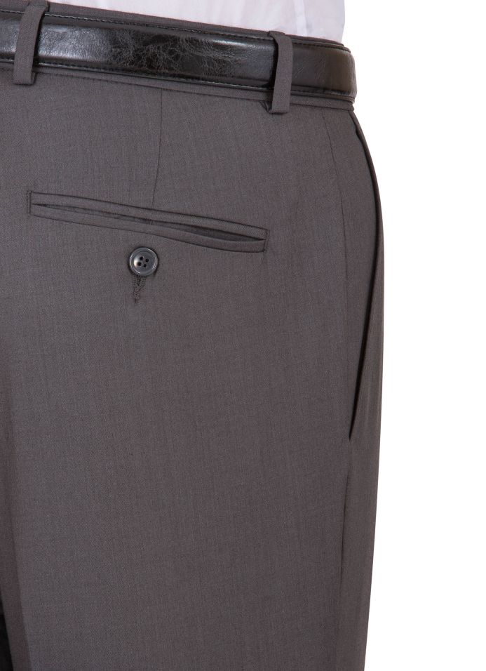 Marc Tulio Modern Fit Charcoal Dress Pant