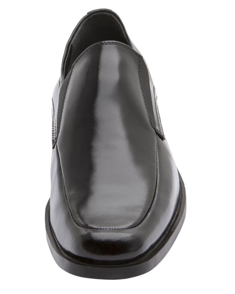 Stacy Adams Cassidy Moc Toe Double Black Loafer