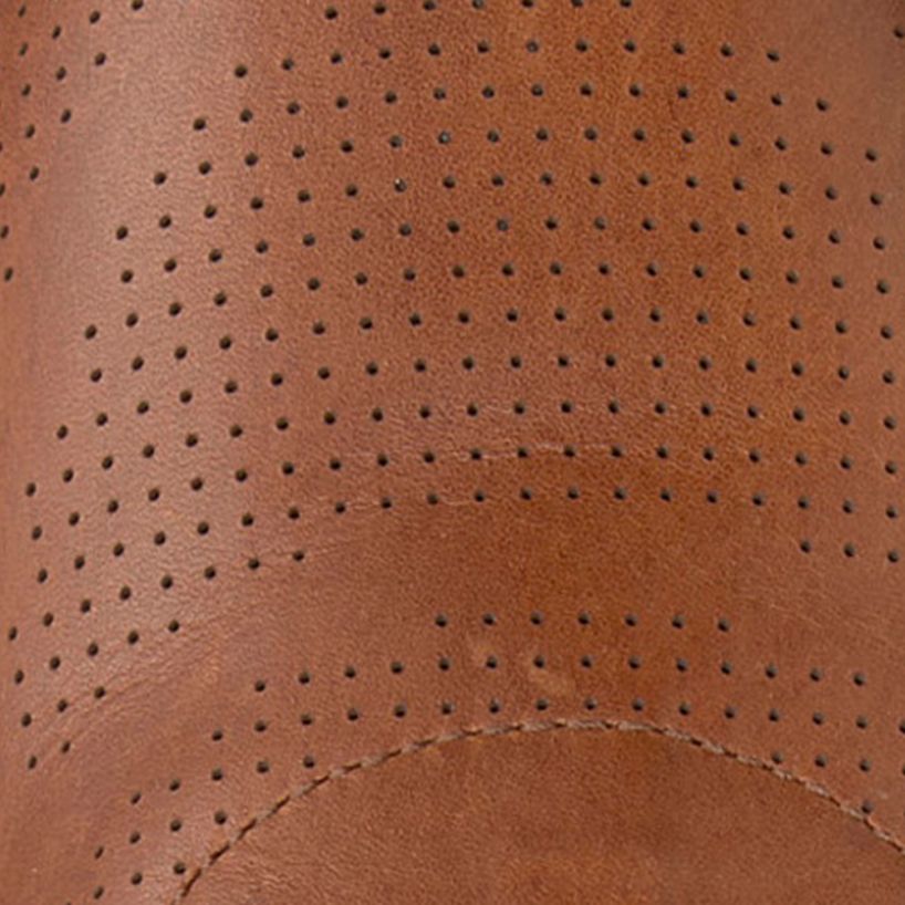 Johnston & Murphy Nubuck Leather Prentiss U-Throat Plain Toe Mahogany Sneaker