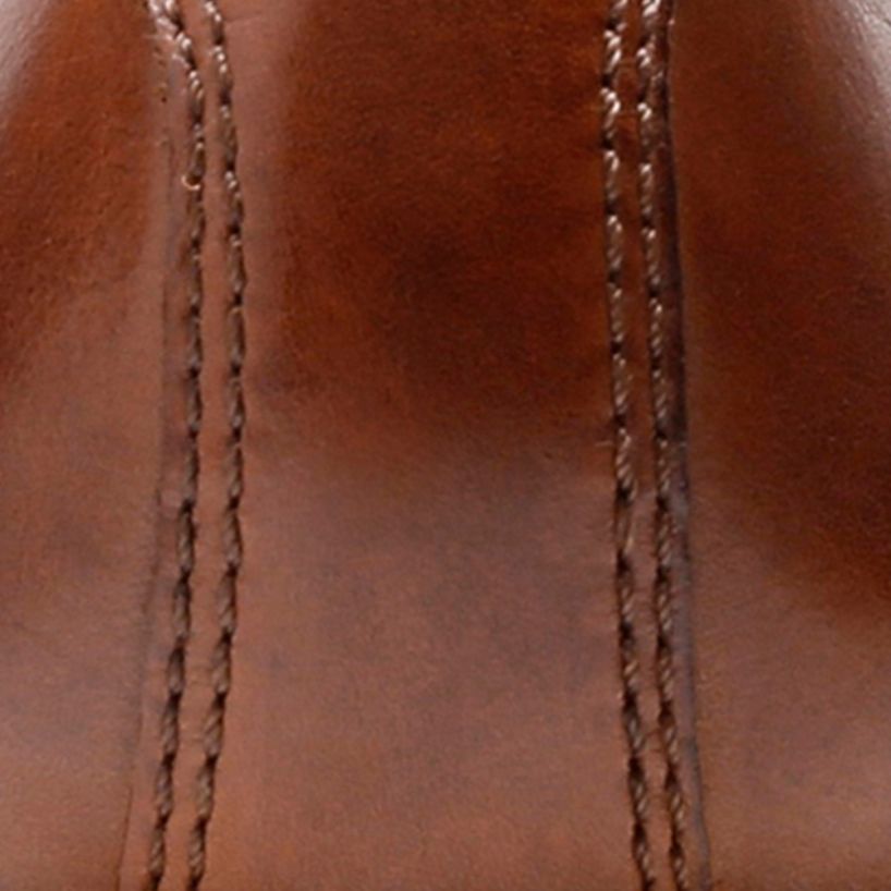 Clarks Leather Tilden Way Moc Toe Dark Tan Penny Loafer