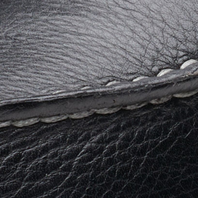 Bostonian Leather Grafton Moc Toe Black Loafer