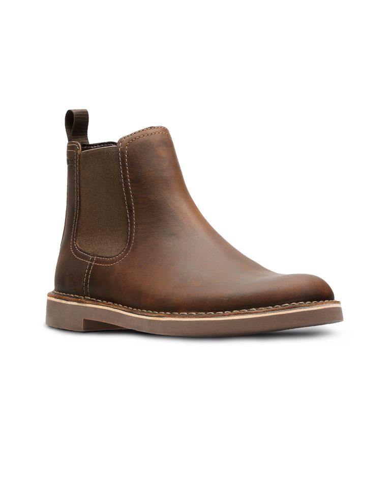Clarks Leather Bushacre Plain Boot