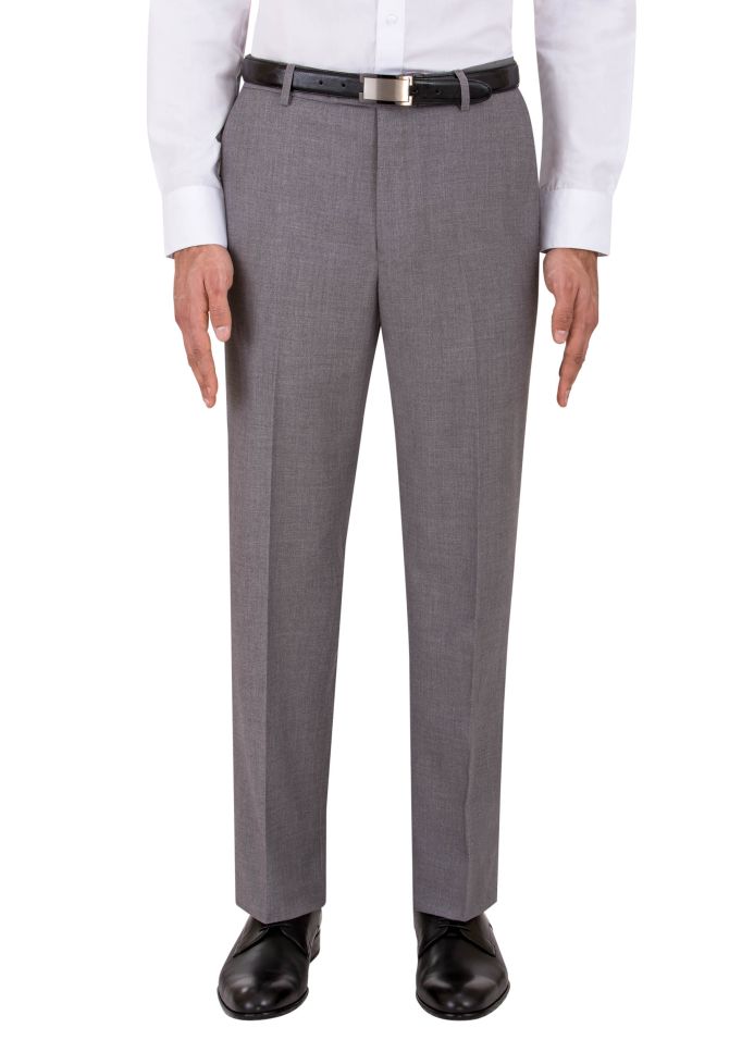 Buy Dark Grey Houndstooth Formal Pants For Men Online In India
