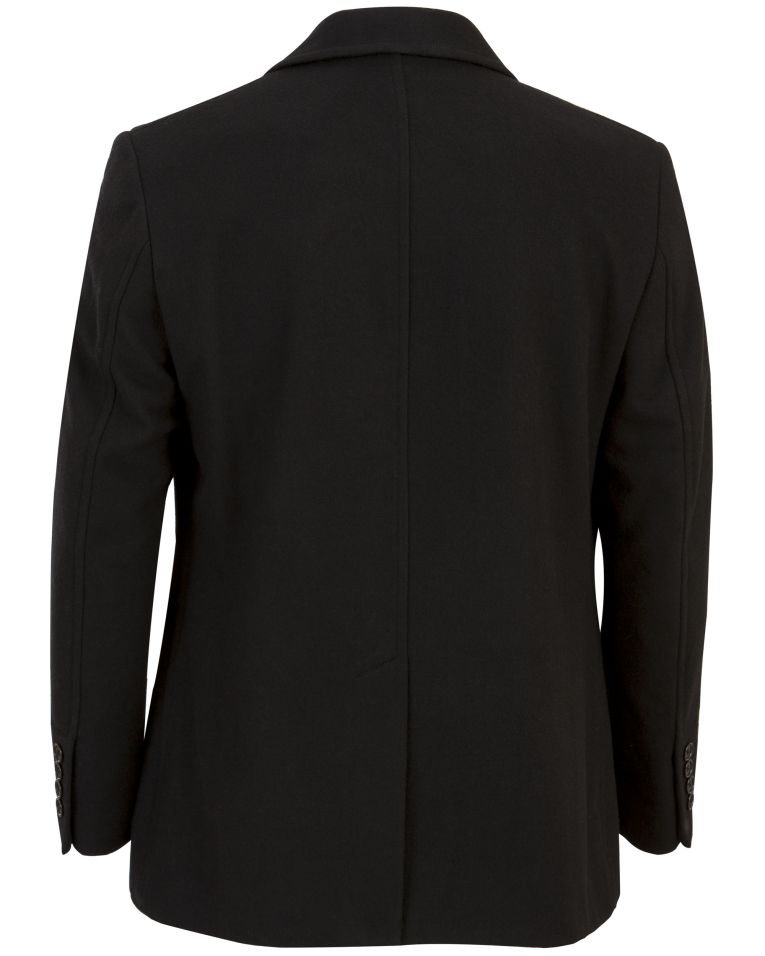 Giorgio Cosani Black Wool Trim Fit Coat