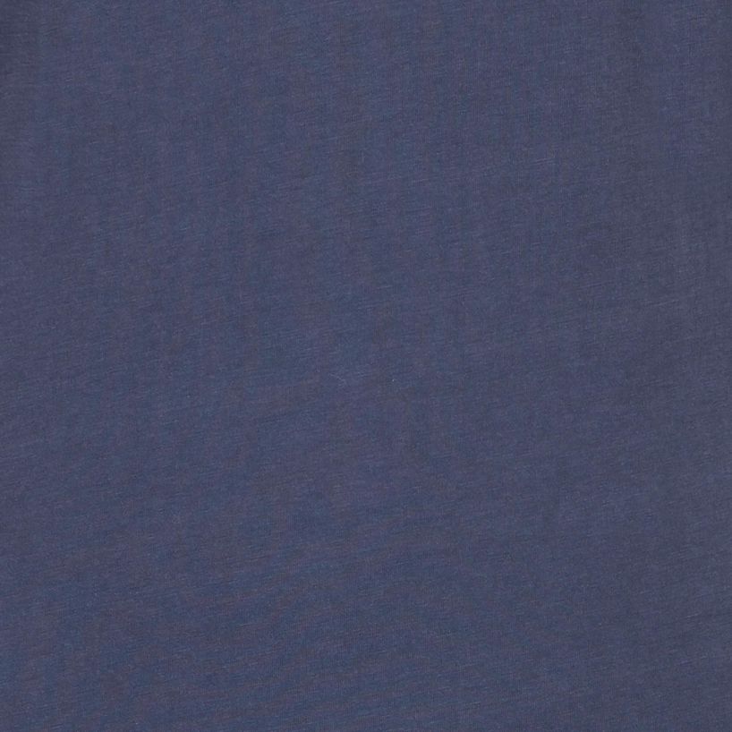 George Austin Blue Long Sleeve Button Henley Jersey Shirt