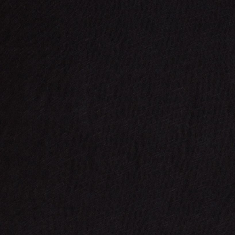 George Austin Black Long Sleeve Rony Raglan Polo Shirt