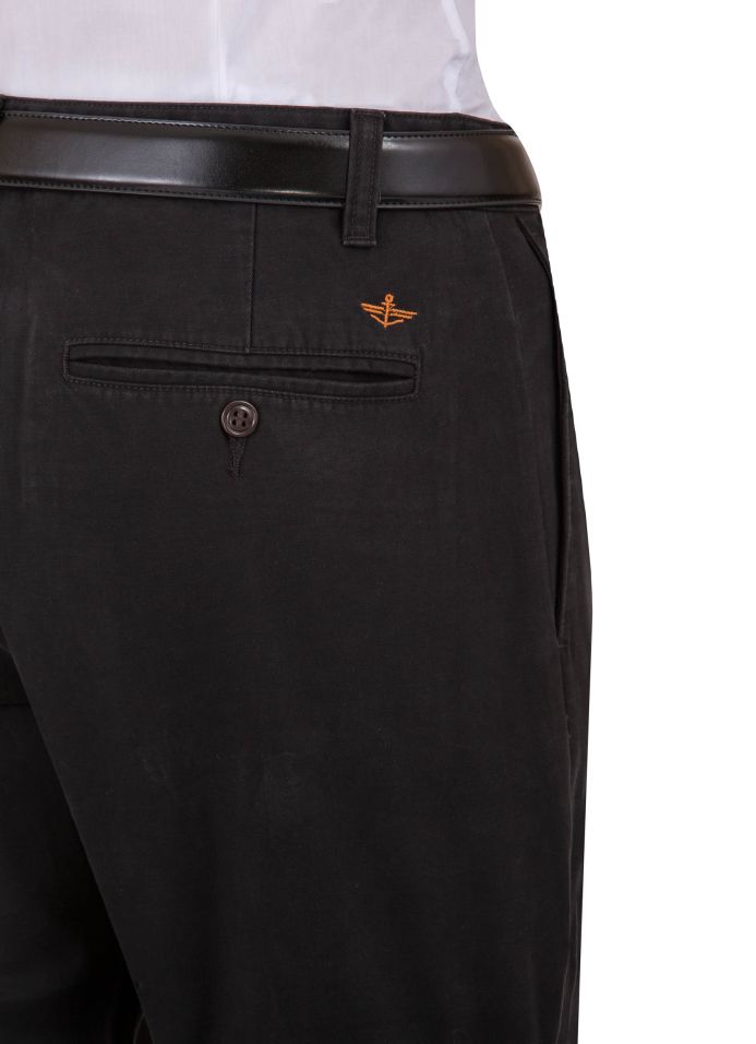 Dockers Black Modern Khaki Slim Tapered Fit Pants