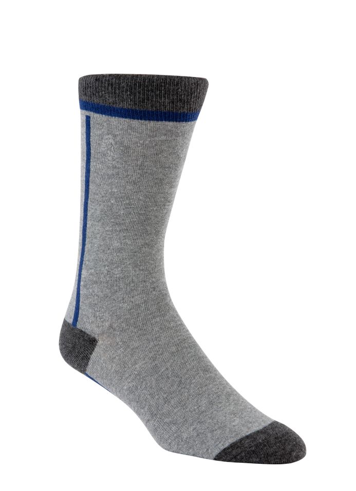 The Earl Charcoal Sock by Original Penguin