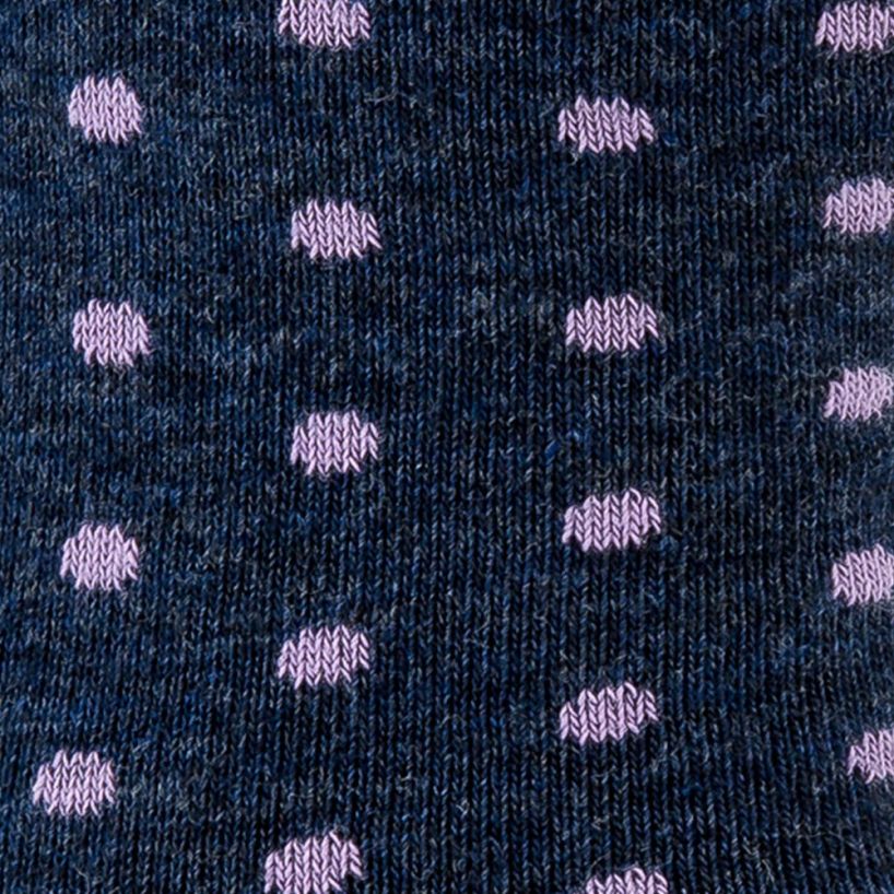 Cortes Dot Purple Sock by Original Penguin