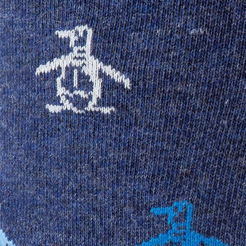 Penguin Pete Blue Sock by Original Penguin