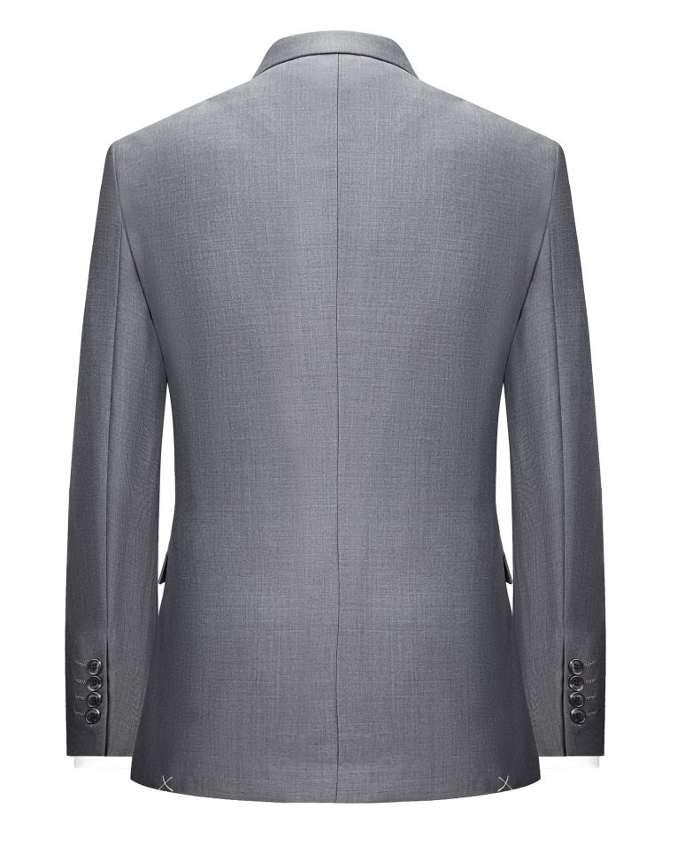 Hollywood Suit Performance Wool Grey Modern Fit Suit