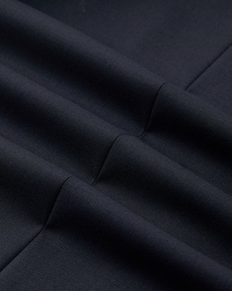 Hollywood Suit 100% Wool Black Modern Fit Suit