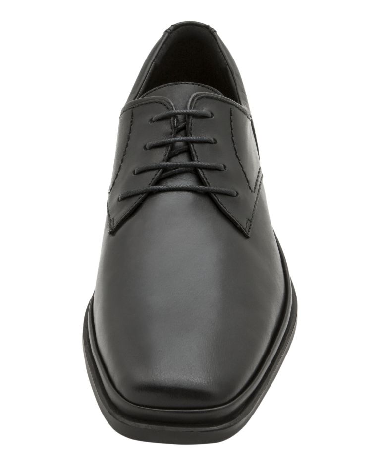 Calvin Klein Buster Dress Calf Flat Black Shoe