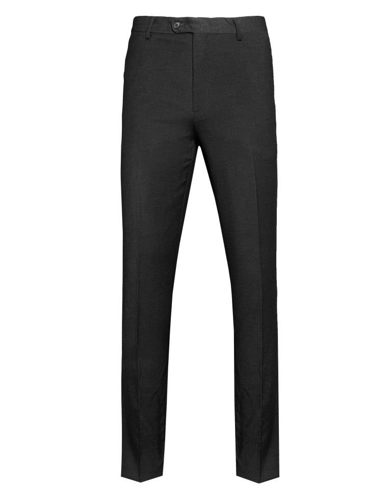 Hollywood Suit Black Birdseye Modern Fit Suit