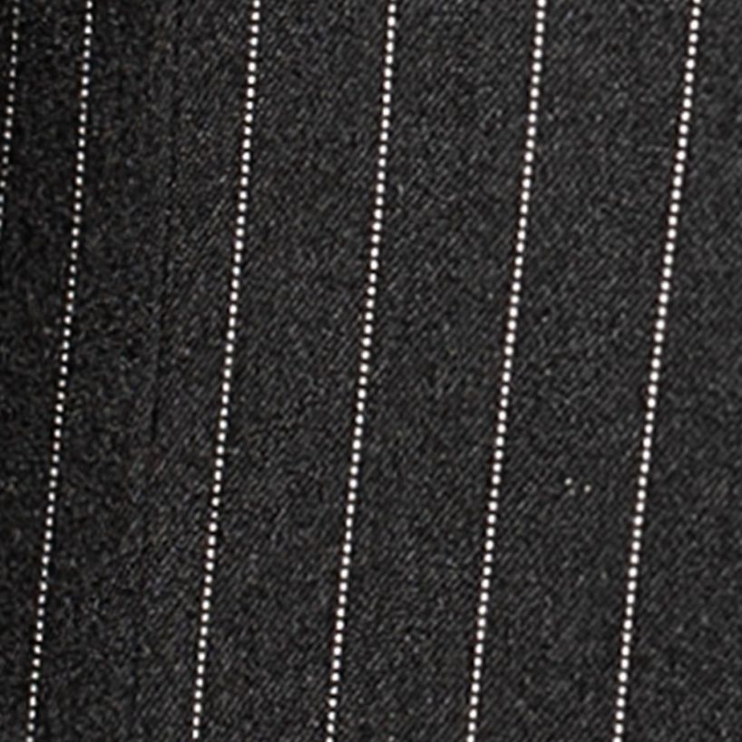 Hollywood Suit Black Chalk Stripe Modern Fit Vested Suit