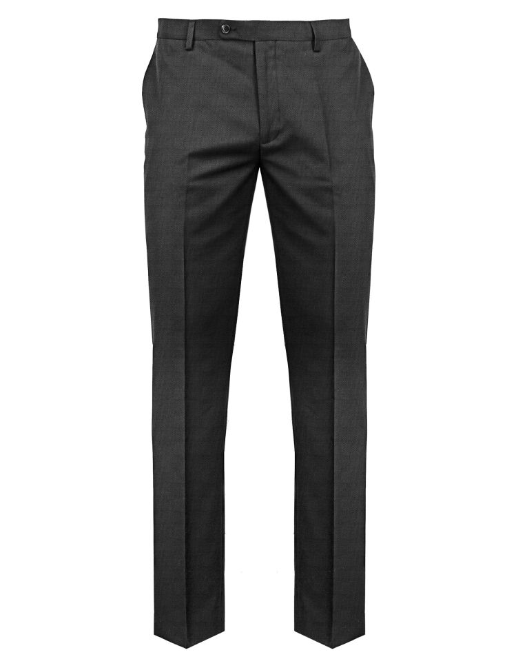 Hollywood Suit Solid Charcoal Tailored Fit Suit