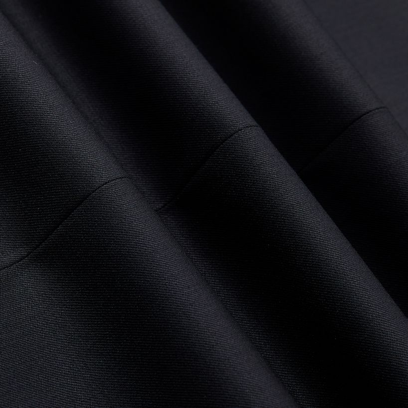 Hollywood Suit Black 100% Tailored Fit Suit