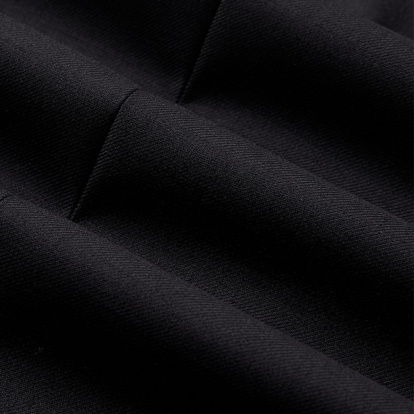 Hollywood Suit Black Performance Wool Tailored Fit Suit