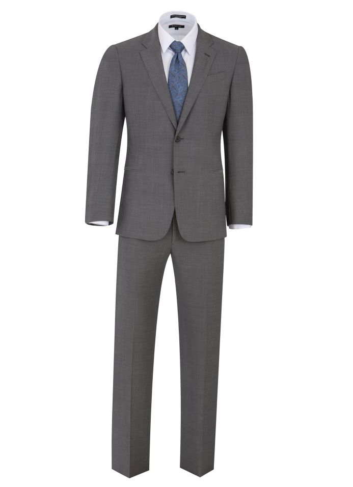 Armani Collezioni Modern Fit Grey Suit