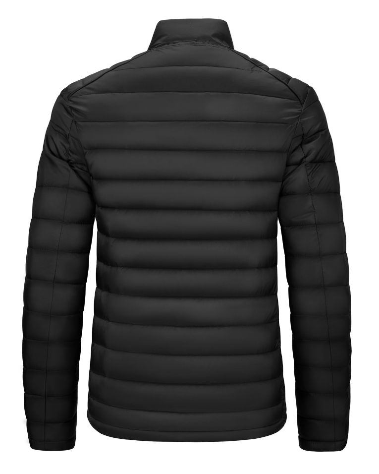Cosani Sport Black Modern Fit Puffer Jacket