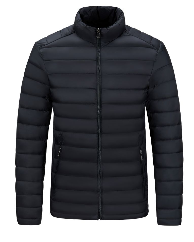 Cosani Sport Navy Modern Fit Puffer Jacket