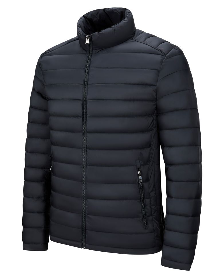 Cosani Sport Navy Modern Fit Puffer Jacket