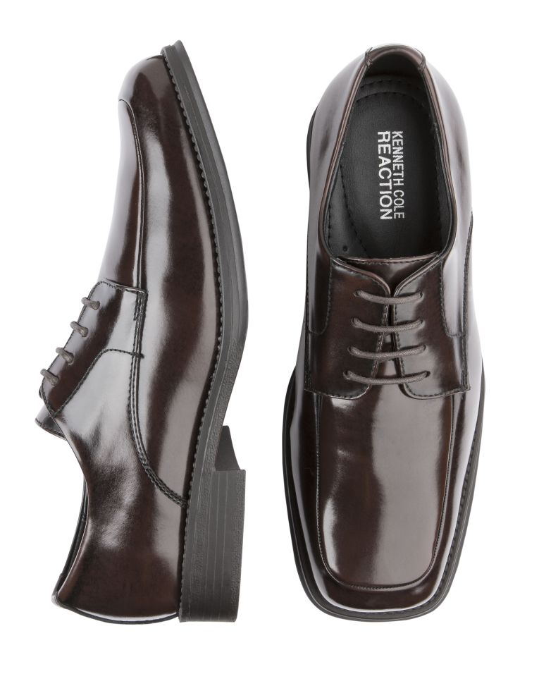 Kenneth Cole REACTION Sim-Plicity Brown Oxford