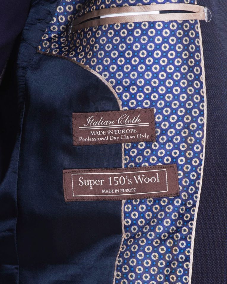 Salvatore Lorente Purple Slim Fit Windowpane Jacket and Solid Pant Vested Wool Suit