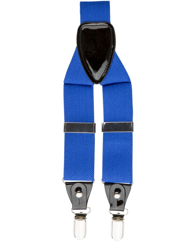 Royal Blue suspenders