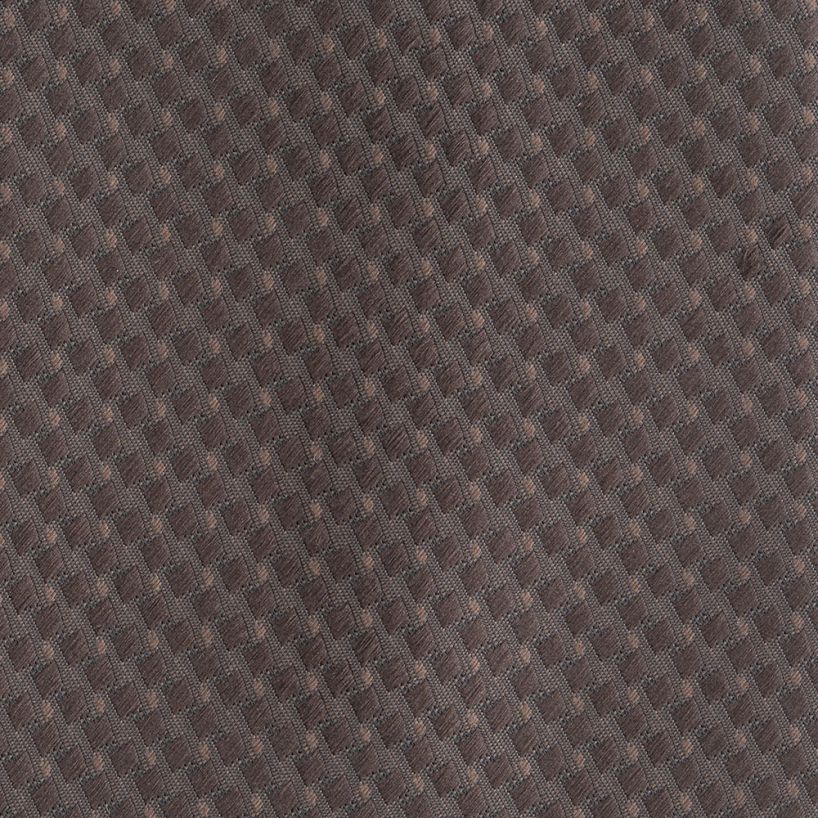 Angelo Rossi Weave Dotted  Chocolate Tie