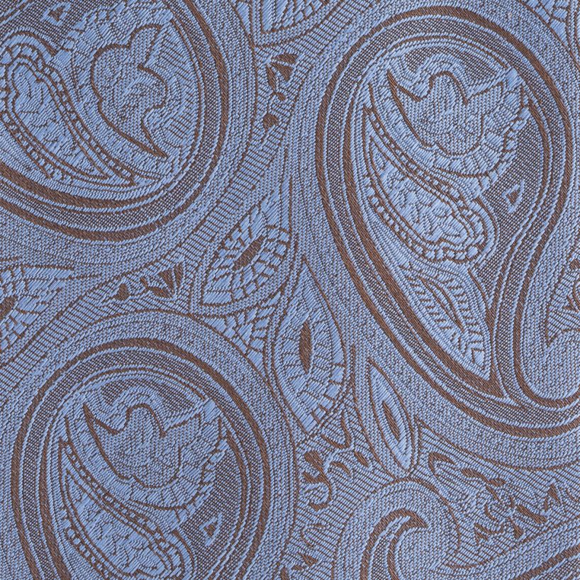 Angelo Rossi Classic Paisley Blue Tie