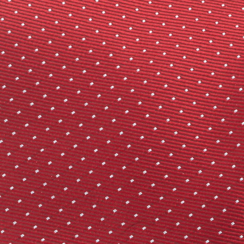 Hollywood Suit Red Narrow Dot Tie
