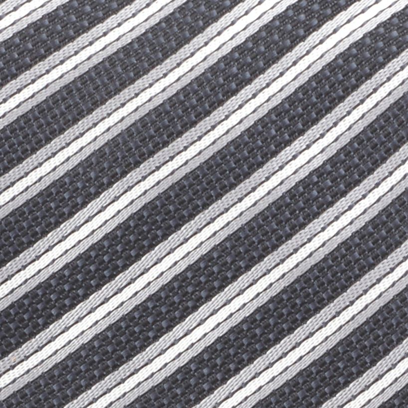Angelo Rossi Lavender Multi Stripe Narrow Tie