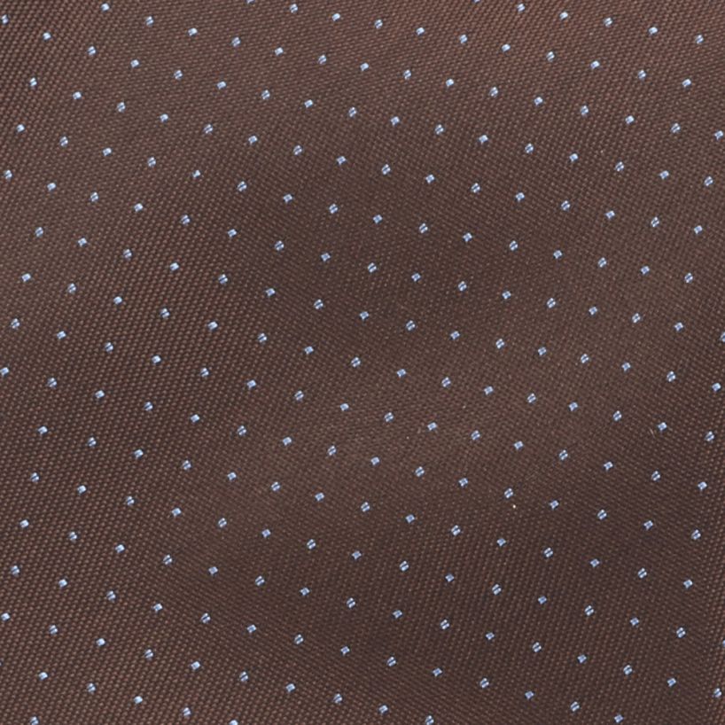 Angelo Rossi Chocolate Mini-Dotted Tie
