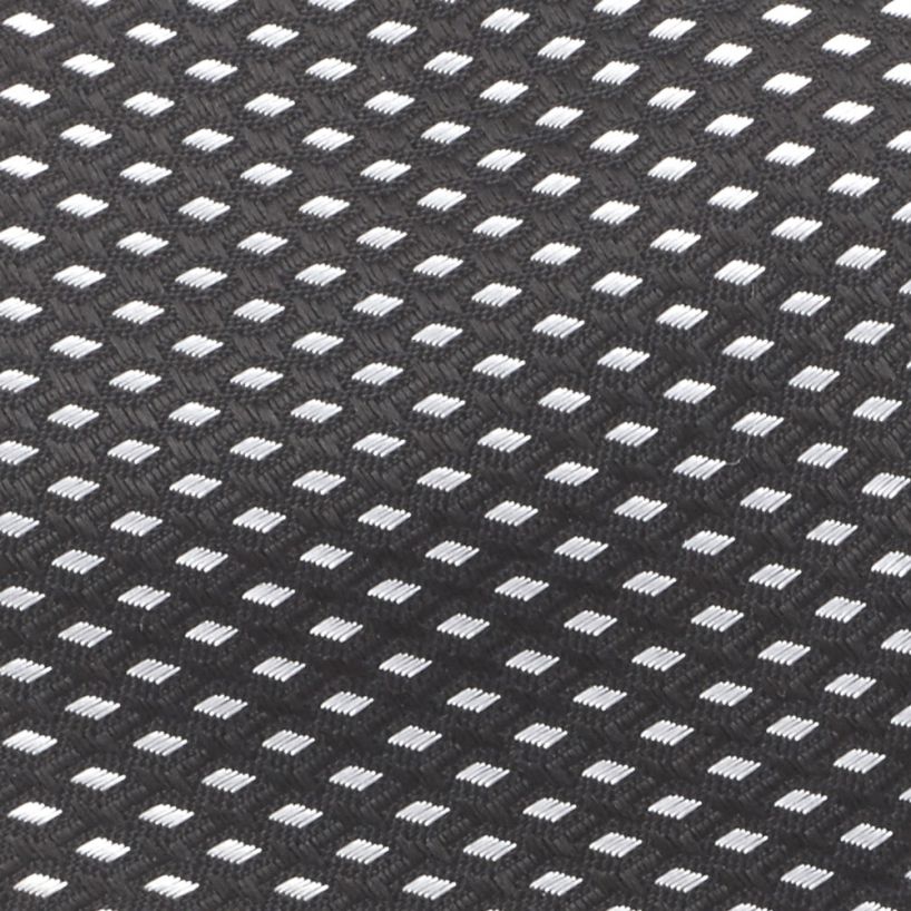 Angelo Rossi Black Diamond Mini Weave Tie