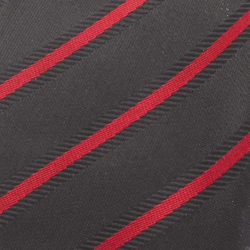 Profile Baby Red Ribbon Striped Tie