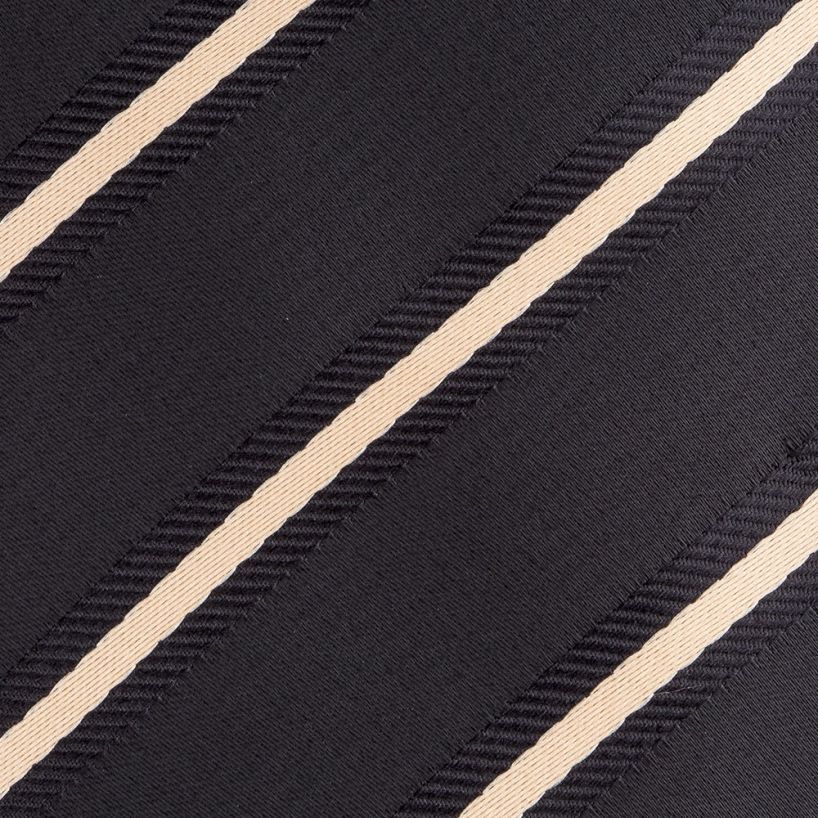 Profile Gold Ribbon Striped Tie