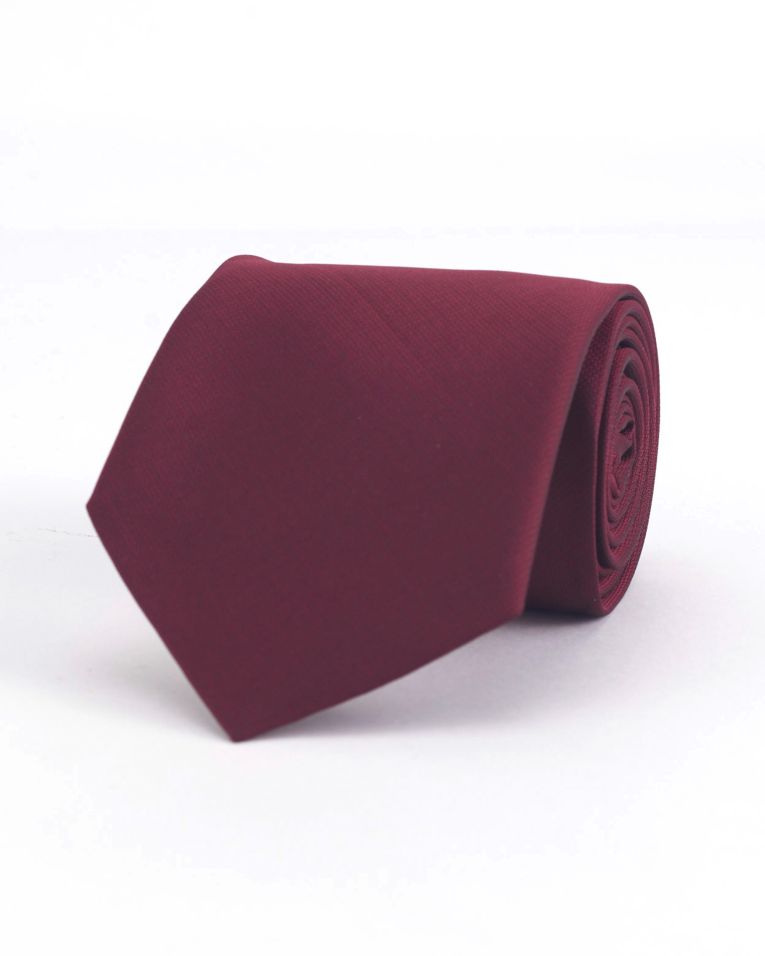 Hollywood Suit Burgundy Textured Solid Tie