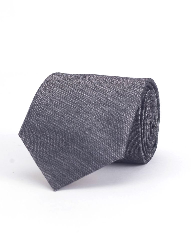 Hollywood Suit Grey Solid Chambre Tie