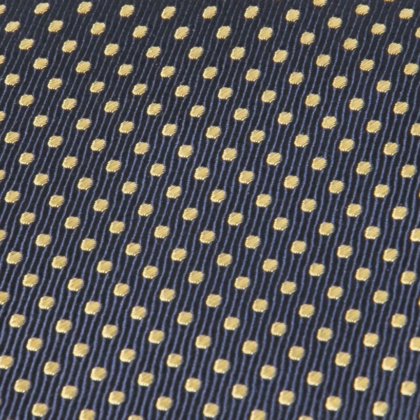 Giorgio Cosani Yellow Dots Silk Tie