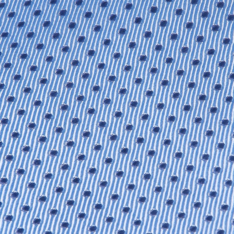 Giorgio Cosani Baby Blue Dots Silk Tie