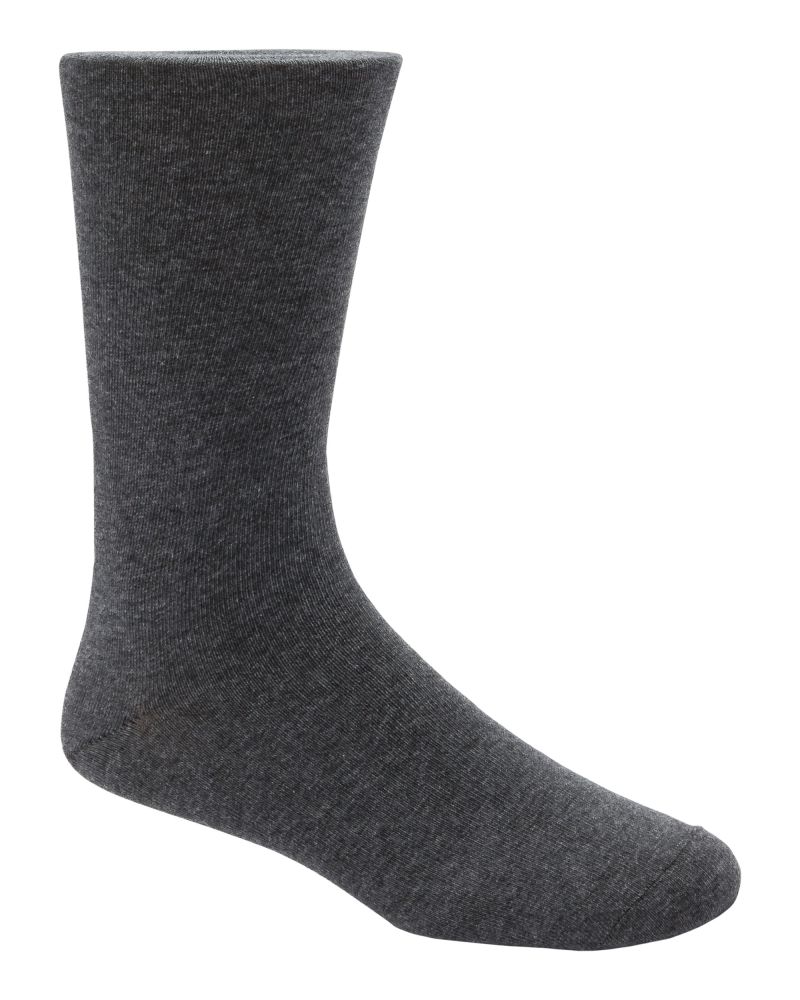 Hollywood Suit Charcoal Dress Socks