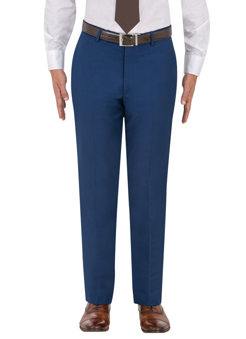 Angelo Rossi Modern Fit Blue Dress Pant