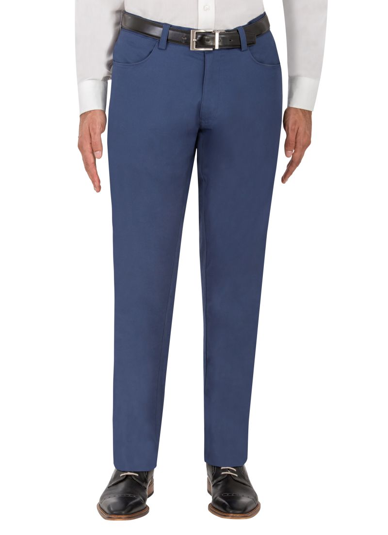 Calvin Klein Sateen Bowery Blue Pant